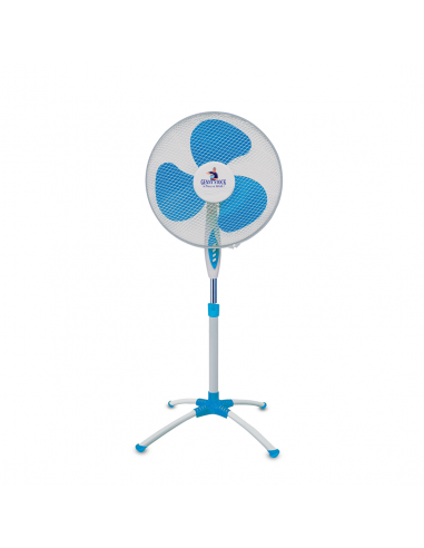 Ventilatore Piantana 3 Pale da 40cm 50W 3 Velocità Altezza 135cm