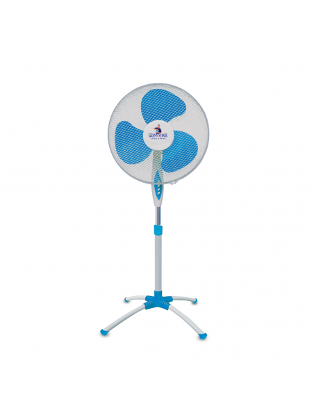 Ventilatore Piantana 3 Pale da 40cm 50W 3 Velocità Altezza 135cm