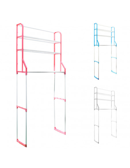 Scaffale Multifunzione Lavatrice Bagno Salvaspazio Colore Casuale