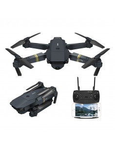 Drone 998 Pro Pieghevole 4K Ultra HD con Telecamera Telecomando e WiFi