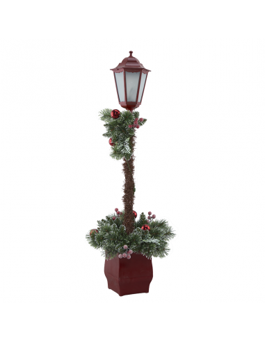 Lampada di Natale Decorazione con Luci Calde Ornamento Natalizio 150cm