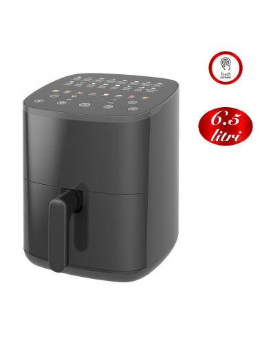 Friggitrice ad Aria Digitale 6.5lt 1500W con Display Touch e Timer