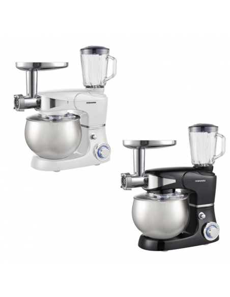 Robot Cucina Planetaria Frullatore e Tritacarne 6lt 1000W e 6 Velocità