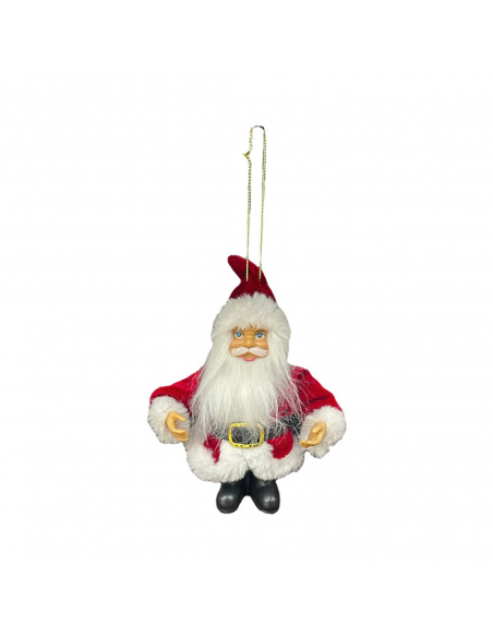 Babbo Natale ROSSO/BIANCO H13cm Decorazione Accessori di Natale per Addobbi