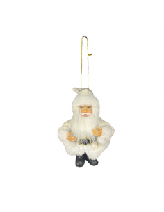 Babbo Natale PANNA H13cm Decorazione Accessori di Natale per Addobbi